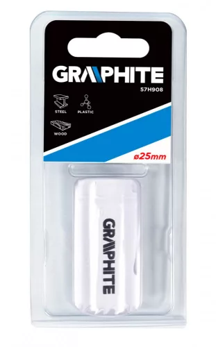 Graphite körkivágó bimetal 25 mm