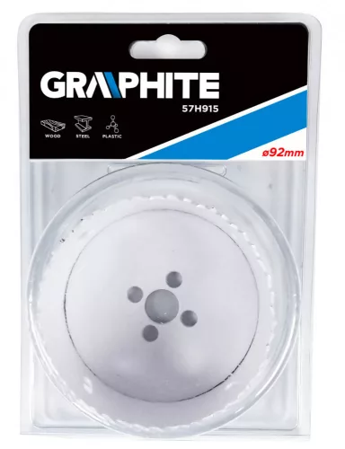 Graphite körkivágó bimetal 92 mm