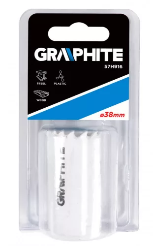 Graphite körkivágó bimetal 38 mm