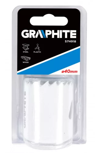 Graphite körkivágó bimetal 40 mm