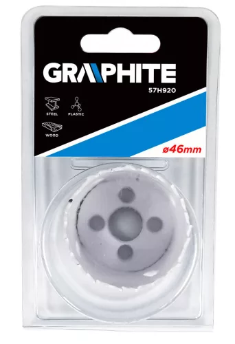 Graphite körkivágó bimetal 46 mm
