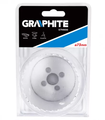 Graphite körkivágó bimetal 73 mm