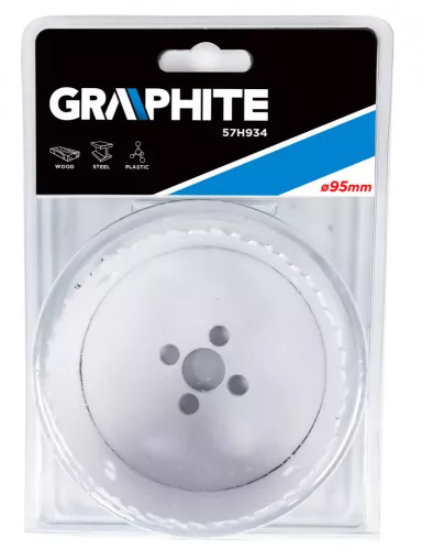 Graphite körkivágó bimetal 95 mm