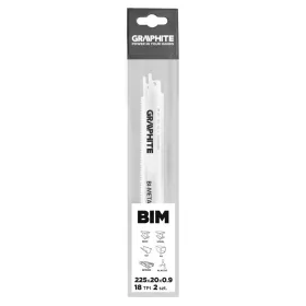 Graphite orrfűrészlap 225 mm 18 TPI 2 részes
