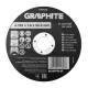 Graphite vágókorong fémhez, alumínium oxid 125x1,6x22,2 INOX 41 A46-T-BF