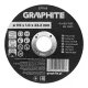 Graphite vágókorong fémhez, alumínium oxid 115x1x22,2 41 A60-T-BF