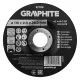 Graphite vágókorong fémhez, korund süllyesztett furattal 115x2x22,2 42 A46-T-BF
