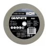 Graphite köszörűkorong asztali köszörűhöz, P60, 125x12,7mm, 20/16/12,7mm redukálógyűrűkkel, 2db