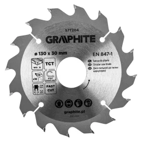Graphite fűrészlap, széles fűrész, 130 x 30 mm, 16 fogazás