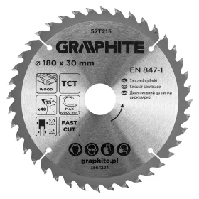 Graphite fűrészlap, széles fűrész, 180 x 30 mm, 40 fogazás