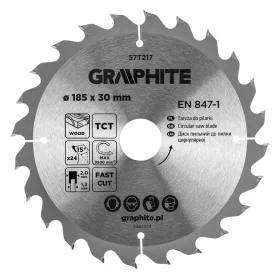 Graphite fűrészlap, széles fűrész, 185 x 30 mm, 24 fogazás