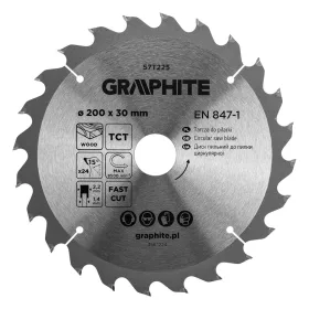 Graphite fűrészlap, széles fűrész, 200 x 30 mm, 24 fogazás