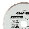 Graphite gyémánt vágókorong, 180 x 25,4 mm, nedves