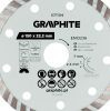 Graphite turbó gyémánt vágókorong, 150 x 22,22 mm, száraz