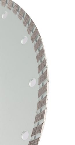 Graphite turbó gyémánt vágókorong, 230 x 22,22 mm, száraz és nedves vágásra