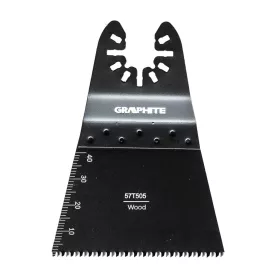 Graphite multigép, rezgőgép lap, HCS, 14TPI, 65mm, egyenes merülőfűrész, 3oldalon élezett fogak, fához