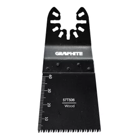 Graphite multigép, rezgőgép lap, HCS, 14TPI, 45mm, egyenes merülőfűrész, 3oldalon élezett fogak, fához