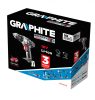 Graphite akkus fúró 18V, 10 mm gyorstokmány, Akku és töltő nélkül