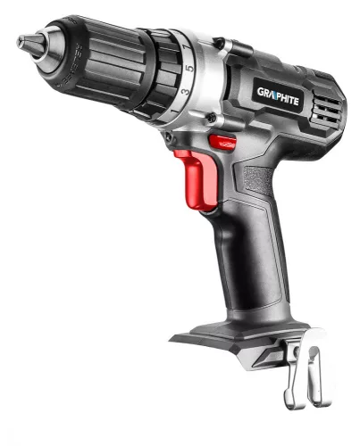 Graphite akkus fúró 18V, 13 mm gyorstokmány, Akku és töltő nélkül