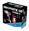 Graphite akkus ütvecsavarozó 18V, 1/4", Akku és töltő nélkül