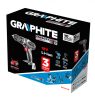 Graphite akkus ütvefúró 18V, szénkefementes Akku és töltő nélkül