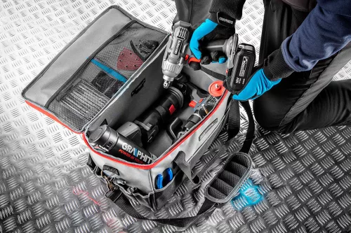 Graphite géptartó táska, 50x25x25cm