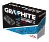 Graphite dupla akkutöltő akkukhoz 2x3A