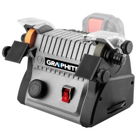 Graphite akkus köszörű- és polírozógép 18V, Akku és töltő nélkül