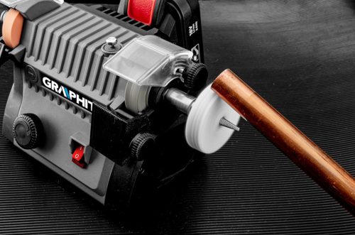 Graphite akkus köszörű- és polírozógép 18V, Akku és töltő nélkül