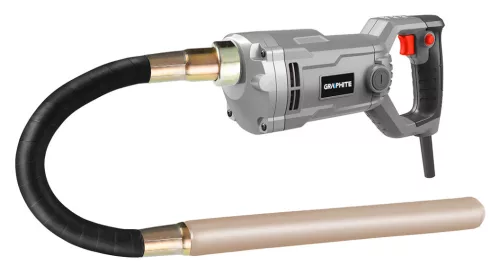 Graphite elektromos betonvibrátor, 1100W, 4400/perc, 3m-es kábellel
