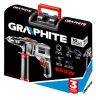 Graphite elektromos ütvefúró 650W, Kofferben