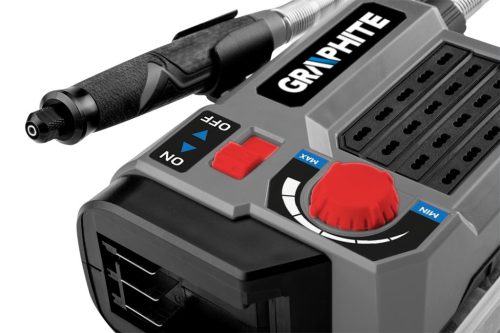 Graphite akkus mini csiszológép 18V, tartozékokkal, Akku és töltő nélkül