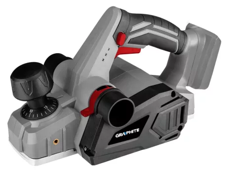 Graphite akkus gyalu 18V, Akku és töltő nélkül