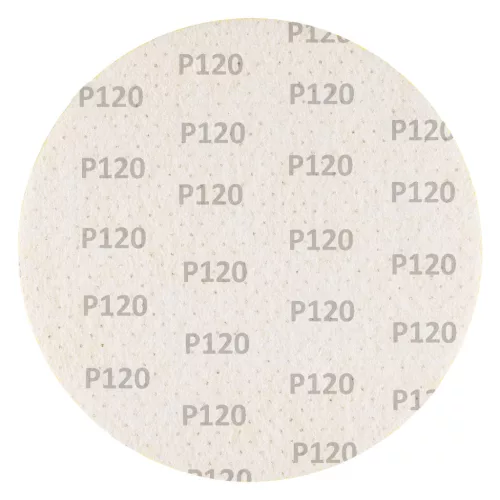 Graphite csiszolókorongok, perforált, tépőzáras, 225 mm-es lyukakkal, P120, 5 db