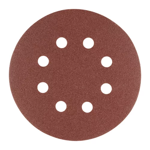 Graphite tépőzáras csiszolókorong 125 mm, lyukakkal, P24, 5 db