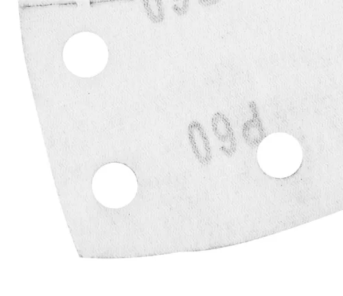 Graphite csiszolópapír tépőzáras delta 102x152mm, P60, 11 lyukas, 5db