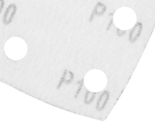 Graphite csiszolópapír tépőzáras delta 102x152mm, P100, 11 lyukas, 5db