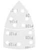 Graphite csiszolópapír tépőzáras delta 102x152mm, P120, 11 lyukas, 5db