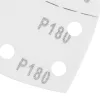 Graphite csiszolópapír tépőzáras delta 102x152mm, P180, 11 lyukas, 5db