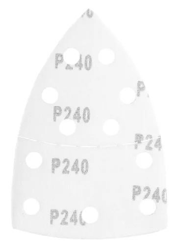 Graphite csiszolópapír tépőzáras delta 102x152mm, P240, 11 lyukas, 5db