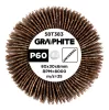 Graphite csiszolókerék csapos 80x30x6mm, P60