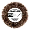 Graphite csiszolókerék csapos 80x30x6mm, P80