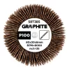 Graphite csiszolókerék csapos 80x30x6mm, P100
