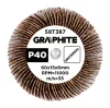 Graphite csiszolókerék csapos 60x15x6mm, P40