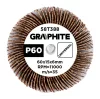 Graphite csiszolókerék csapos 60x15x6mm, P60