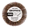 Graphite csiszolókerék csapos 60x15x6mm, P80