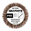 Graphite csiszolókerék csapos 50x20x6mm, P40