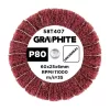 Graphite csiszolókerék csapos 60x25x6mm, P80