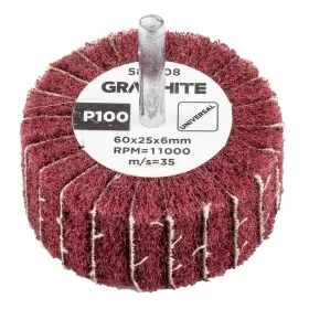 Graphite csiszolókerék csapos 60x25x6mm, P100