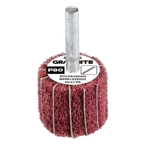 Graphite csiszolókerék csapos 30x25x6mm, P80